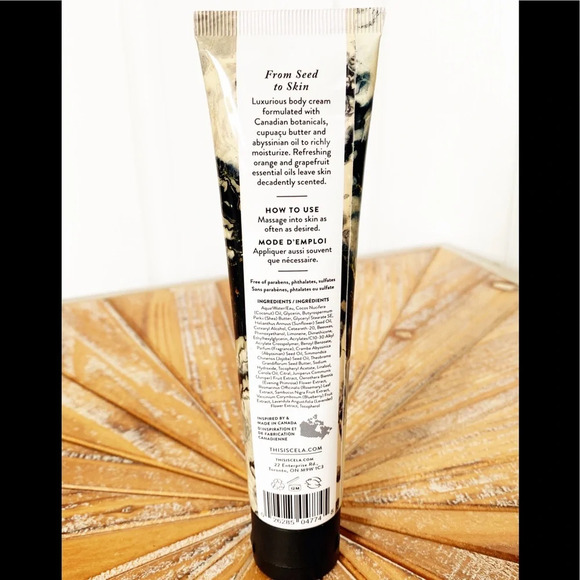 NWT Céla Crème de La Crème The Very Best Body Cream Travel Size 2.5 oz / 75 ml - Picture 3 of 9